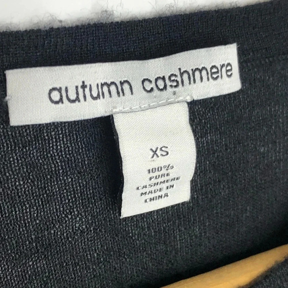 AUTUMN CASHMERE Drawstring Hem Striped Boxy Long Sleeve Top - Picture 5 of 6